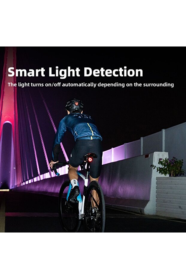 XR Pro Team Sync Tail Light Auto Brake Sensing Bicycle Rear Light LED Rechargeable Waterproo... - 4