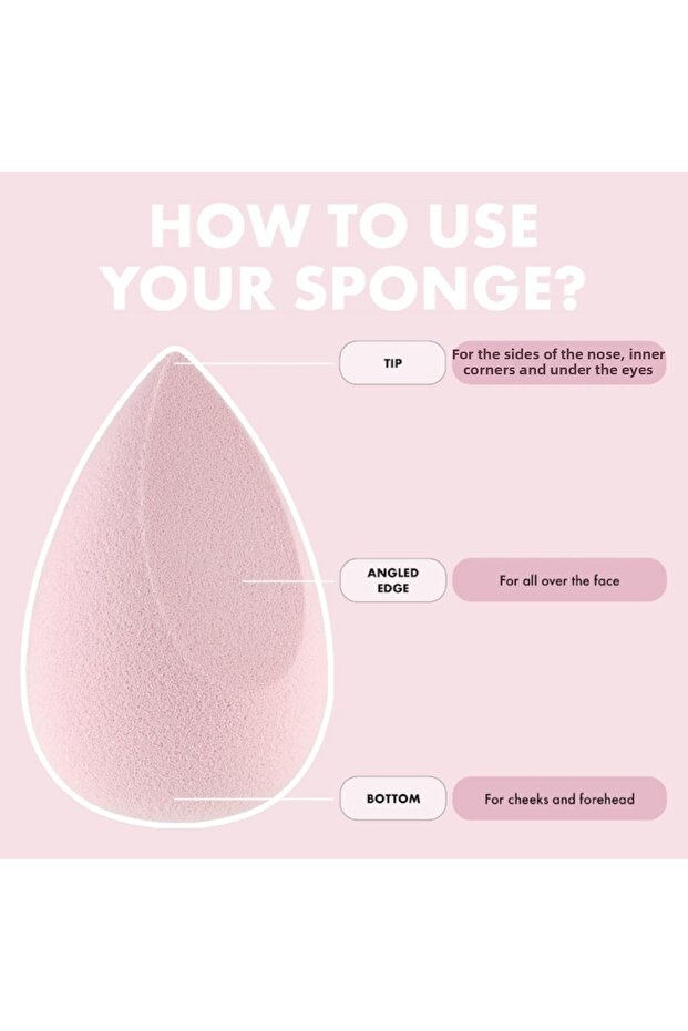 Flawless Complex Non-riding Sponge - Makeup Sponge - 2