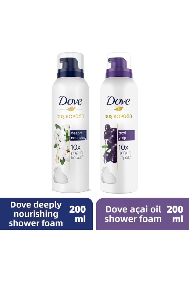 Shower Foam Acai Oil Intensive Foam 200 Mlx1 Shower Foam Depply Nourishing 200 ml