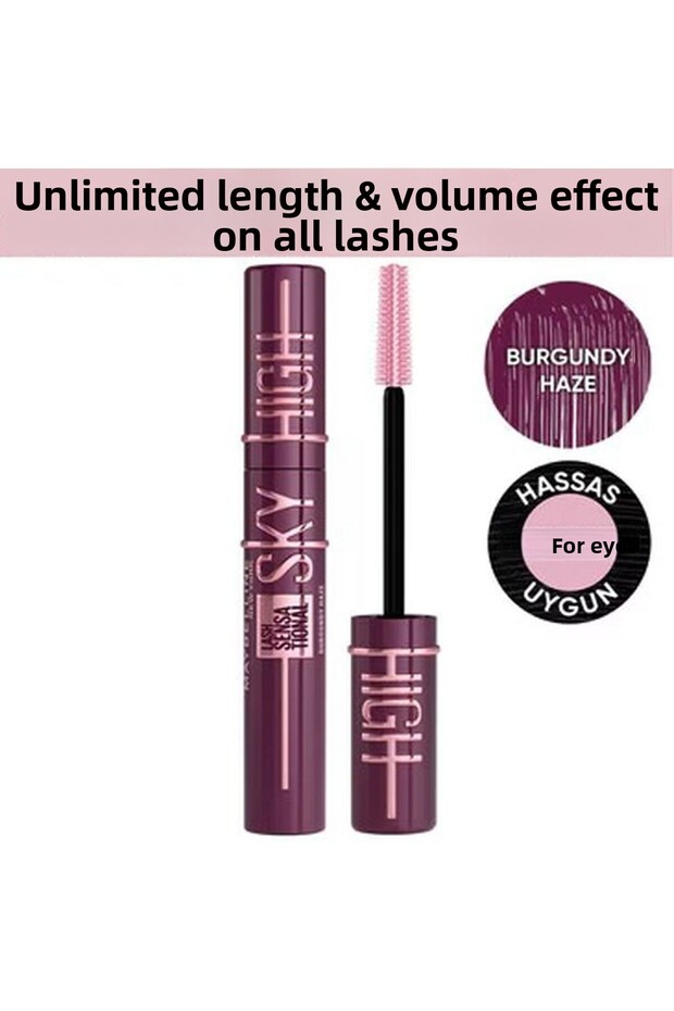 Sky High Burgundy Haze Mascara