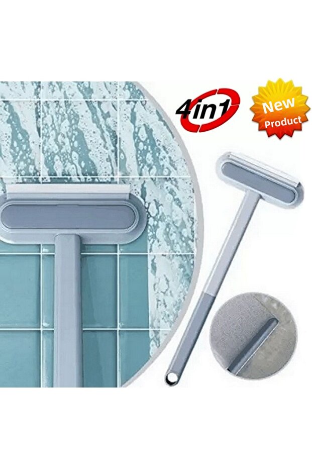 Window Mosquito Net Cleaning Set 4 In 1 Household Cleaning Product Window Tulle Cleaning Glass Wiper