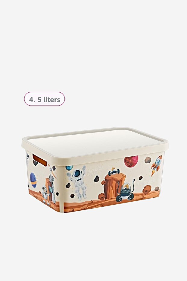 صندوق متعدد الأغراض بتصميم ستافي بسعة 4.5 لتر - 2