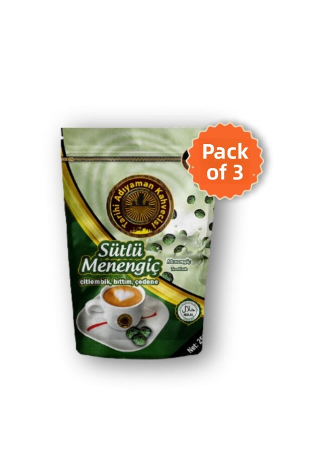 Ottoman Palace Dibek Coffee with Milk-Menengic 250 Gr 3-Piece