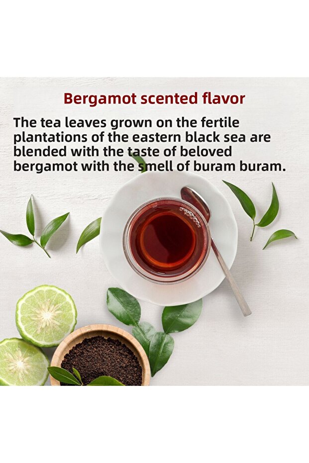 Earl Gray Bulk Black Tea 1000 gr x 3 Pieces + Balkupü Cut Sugar 1000 gr - 7