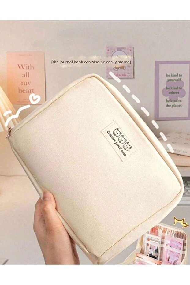 Kavai Penholder Pencil Case Multi-Function Multi-Section - 4