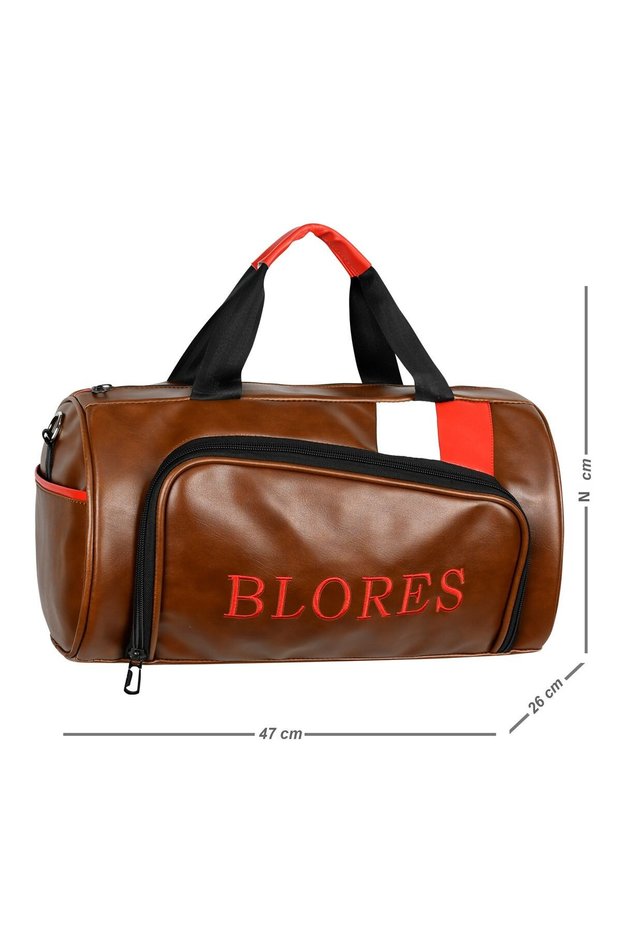 Sc-11-0006 Phone and Wallet Eyed 1St Quality Full Lining Elite Nova Bag Cylinder Sports Bag 25L and 28L