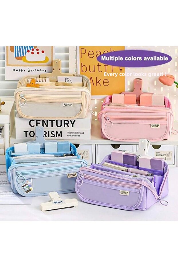 Kavai Penholder Pencil Case Multi-Function Multi-Compartment - 4