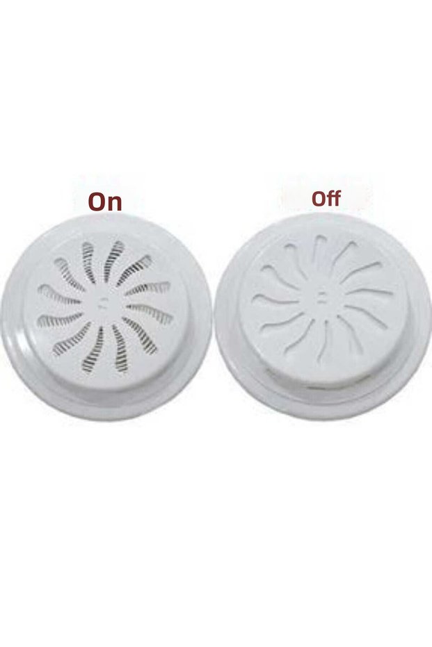 Adjustable Natural Gas Glass Vent with Cover Grille Open/Close