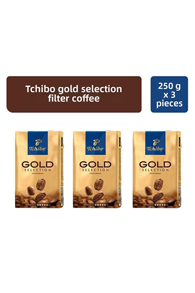 Gold Selection Filter Coffee 250 gr x 3 Packs