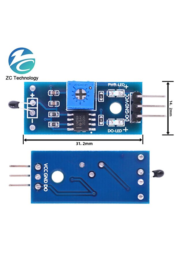 1/5/10PCSThermistor temperature sensor module thermal sensor module DO the digital output/tempera... - 6