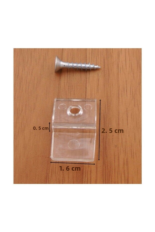 Transparent Mirror Holder 10 Pieces - 1