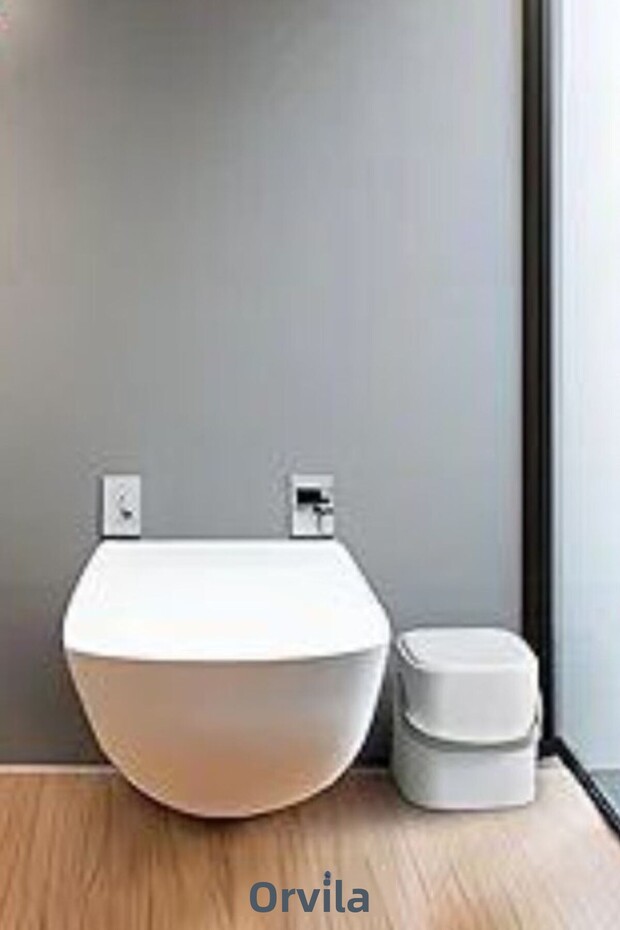 4 Lt Capacity - Kitchen Trash Can with Handle and Inner Bucket, Countertop with Automatic Click Lid - 3