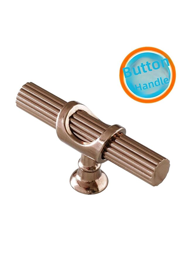 Metal Button Single Screw Drawer Kitchen Furniture Cabinet Cupboard Handle Knob Handles Bronze