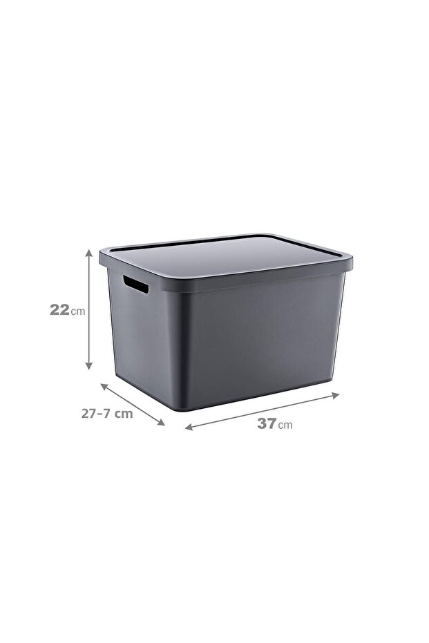 Stafi Multi-Purpose Box with Lid 18 Lt - 2