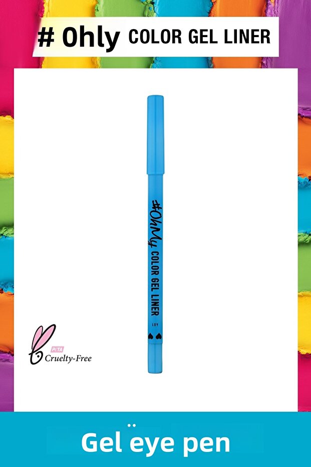 Lamel Long Lasting Oh My Blue Eye Pencil No 401