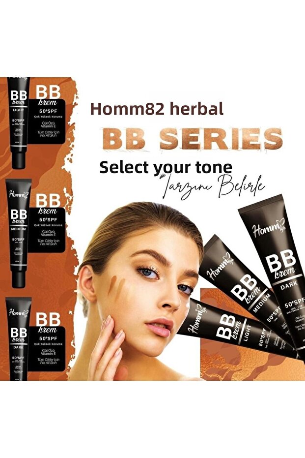 Homm Life BB Cream - 50 SPF 40 ml Intensive Concealer