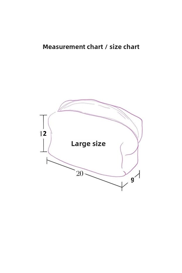 حقيبة مكياج كبيرة الحجم منقوشة - 5