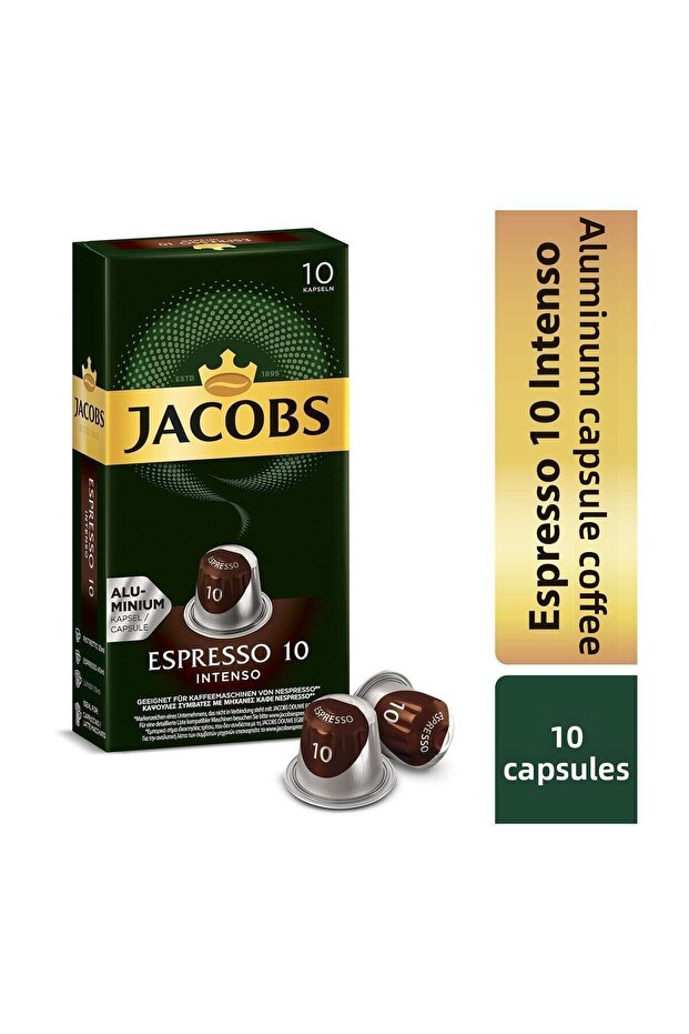 Capsule Espresso 10 Intenso 52 G