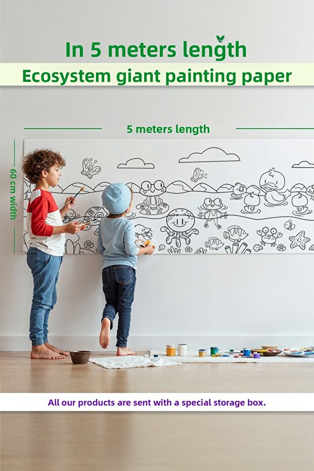Ecosystem Giant Coloring Paper - 1