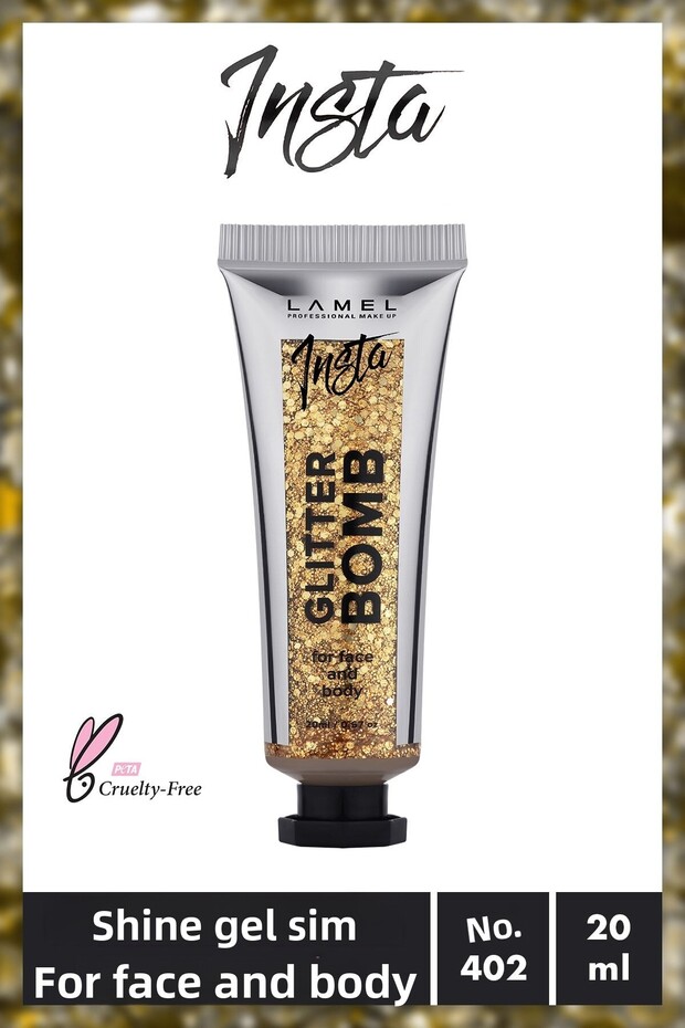 Lamel Insta Gel Glitter No 402 20 ml