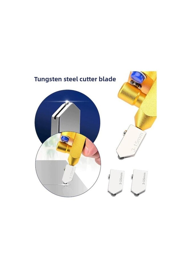 Aluminum Alloy Glass Tile Ceramic Cutter Glass Cutting Tool - 4