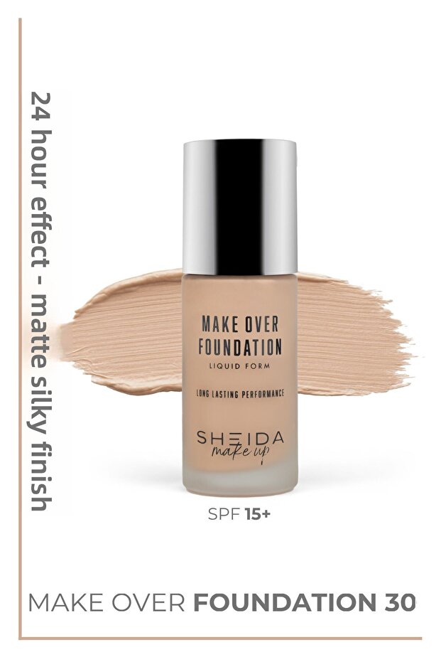 Maximum Concealer & Long Lasting Spf15 Liquid / Liquid Foundation - 40 ml - No:30 - 1