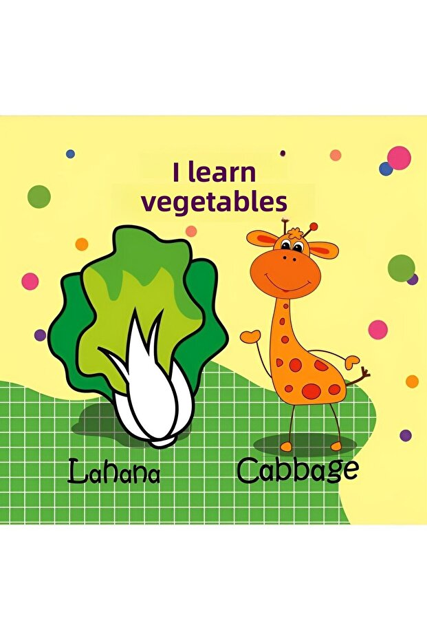 My Storybook of Vegetables with Herringbones