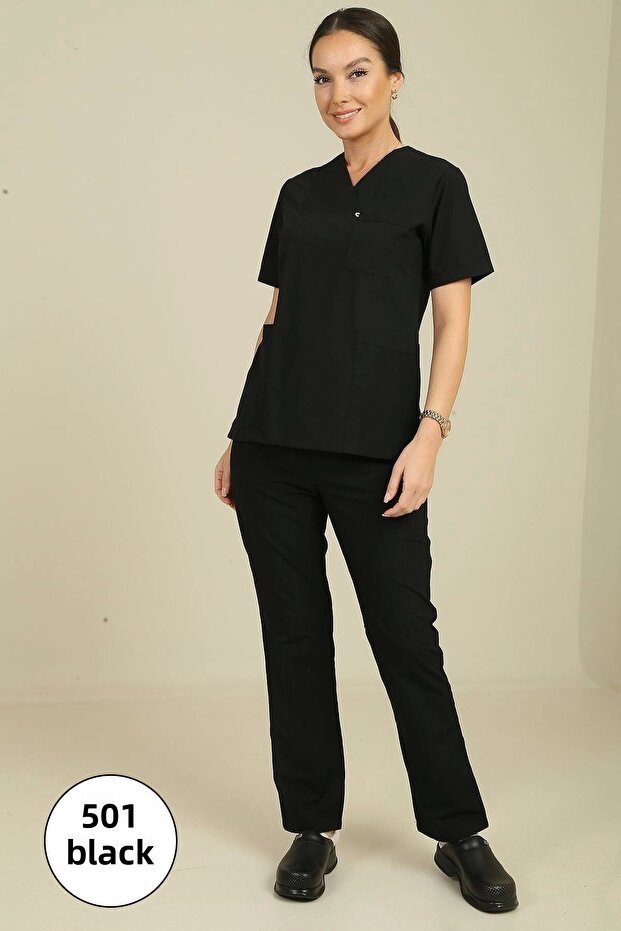 Women's Envelope Collar Terrycoton Suit