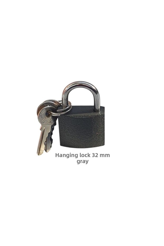 قفل أسماء 32 ملم رمادي - 5
