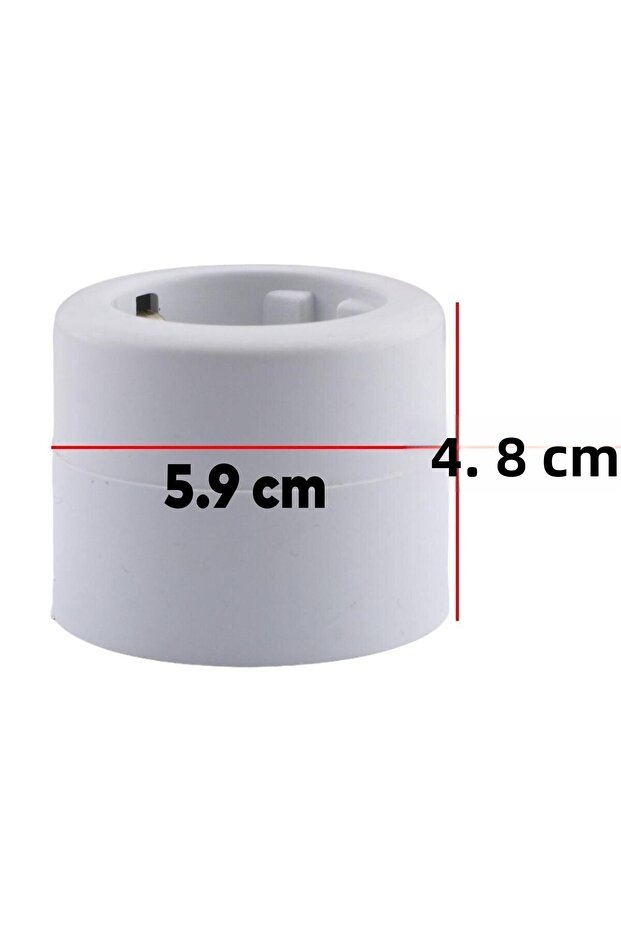 مقبس مجموعة واحدة مستديرة مؤرضة - مقبس توصيل مثبت على السطح - 2