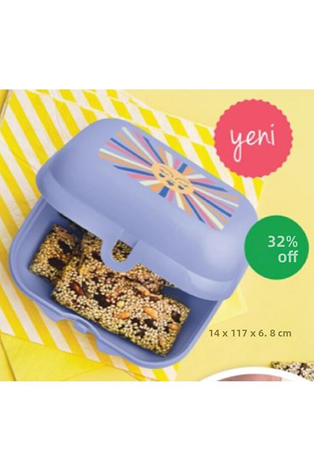 حاوية حمل كبيرة صديقة للبيئة بألوان قوس قزح - 1