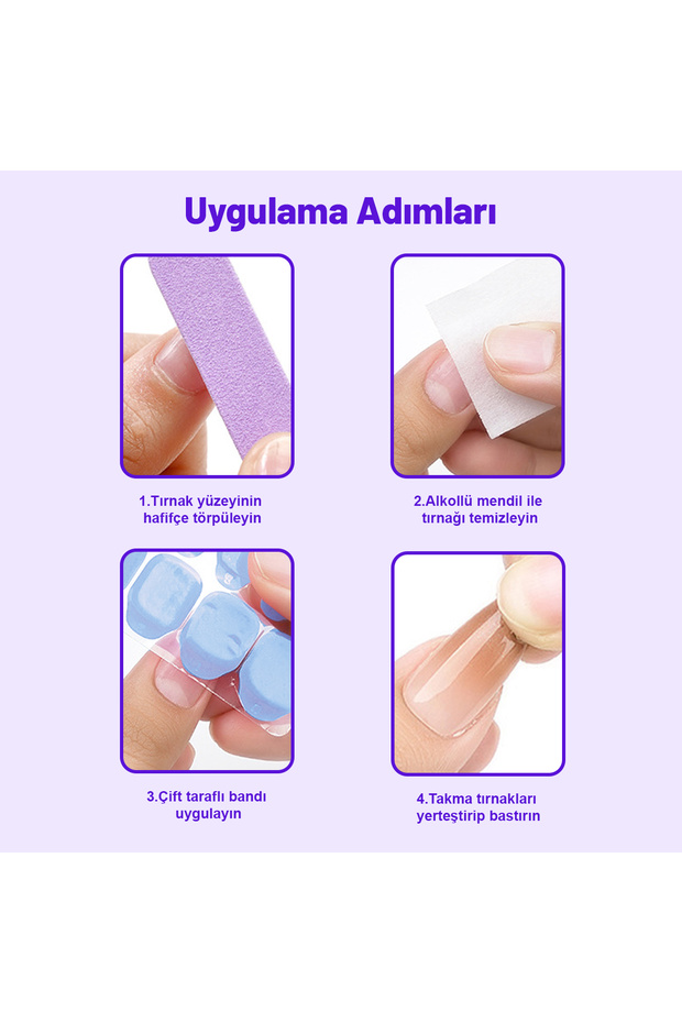300 Adet Çift Taraflı Tak Çıkar Yapıştırma Bantı - 2