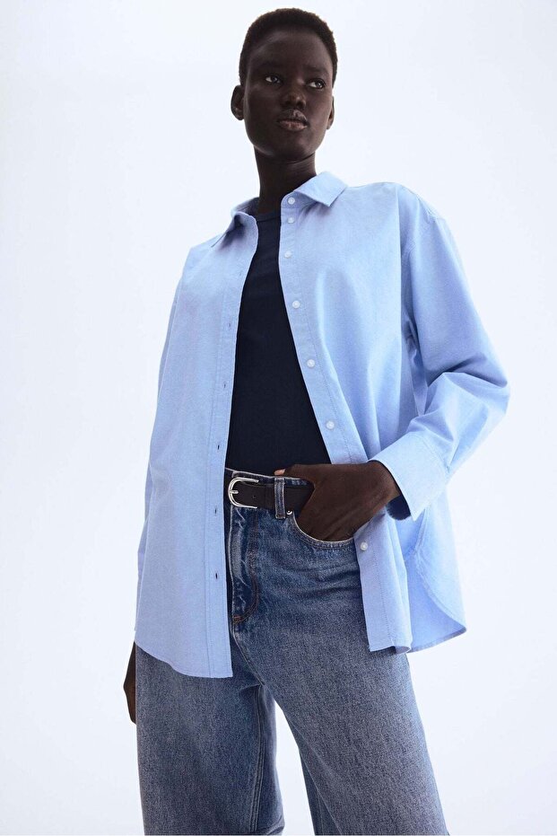 Oversized Oxford shirt