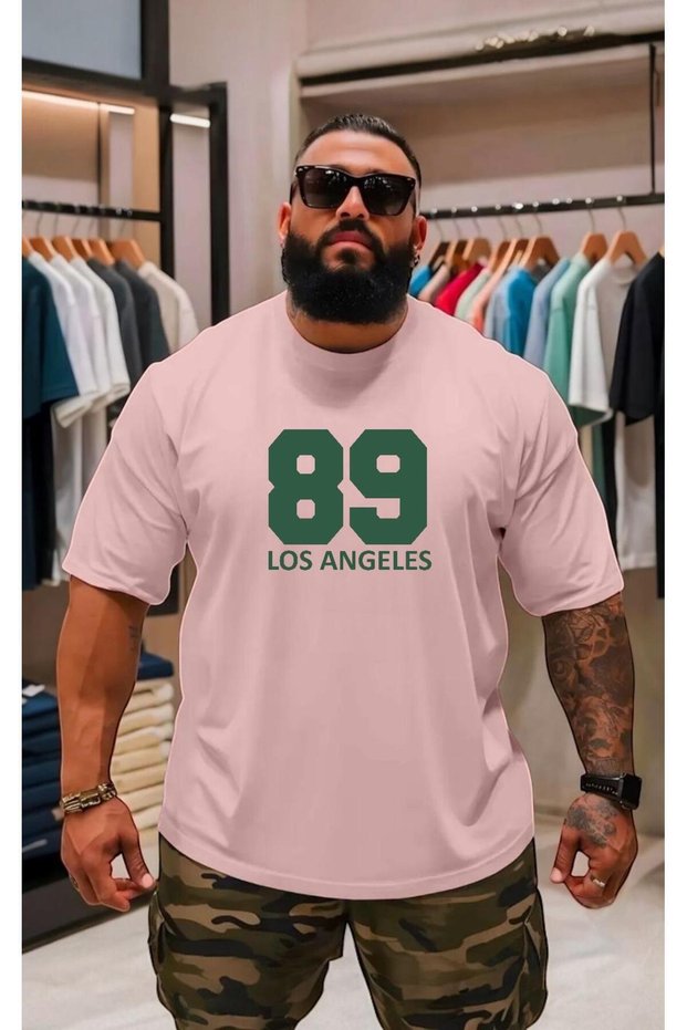 Plus Size Unisex Printed T-Shirt