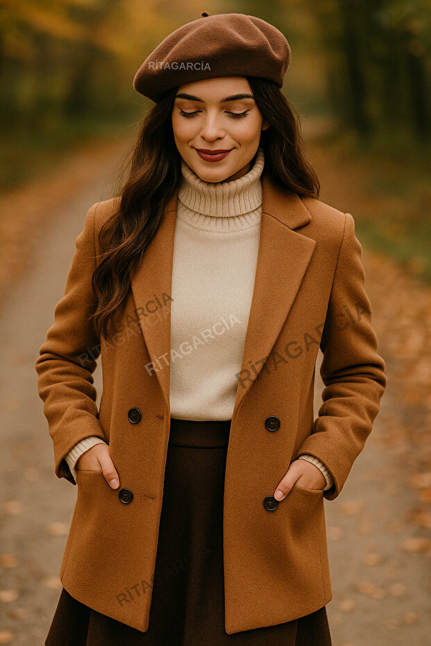 Fransız Ressam Avusturalya Yün Keçe Bere - 1