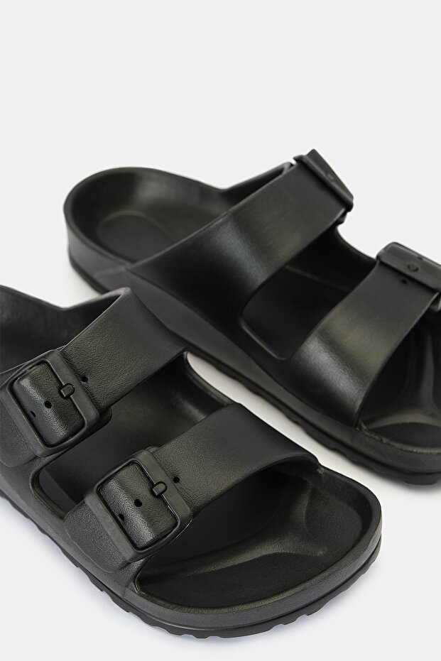 Plassy Siyah Terlik - 3