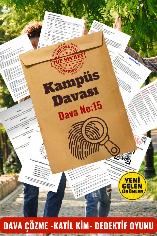 Campus Case - Murder Solving Game -Detective Game -Who Is the Killer Game -Case Solving Game - 2