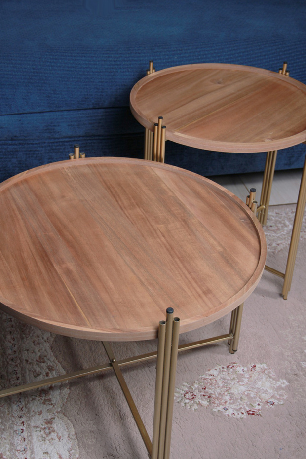 Versatile side coffee table set - 4