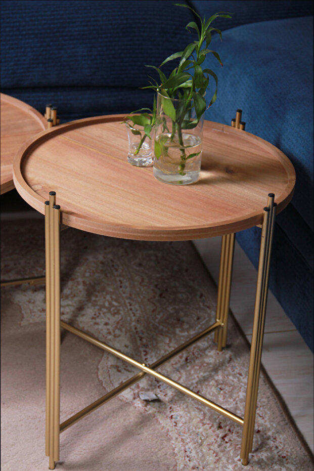 Versatile side coffee table set - 7