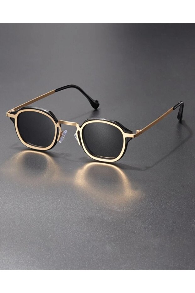 Angel Square Square Gold Frame Sunglasses Unisex /Reneyewear
