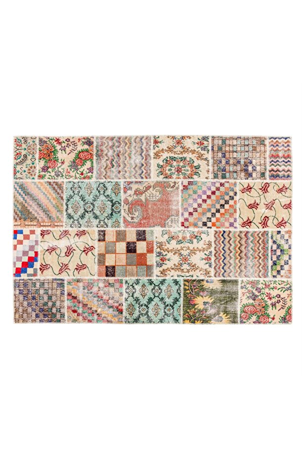 ZEKI PATCHWORK HALI 170x240 - 1