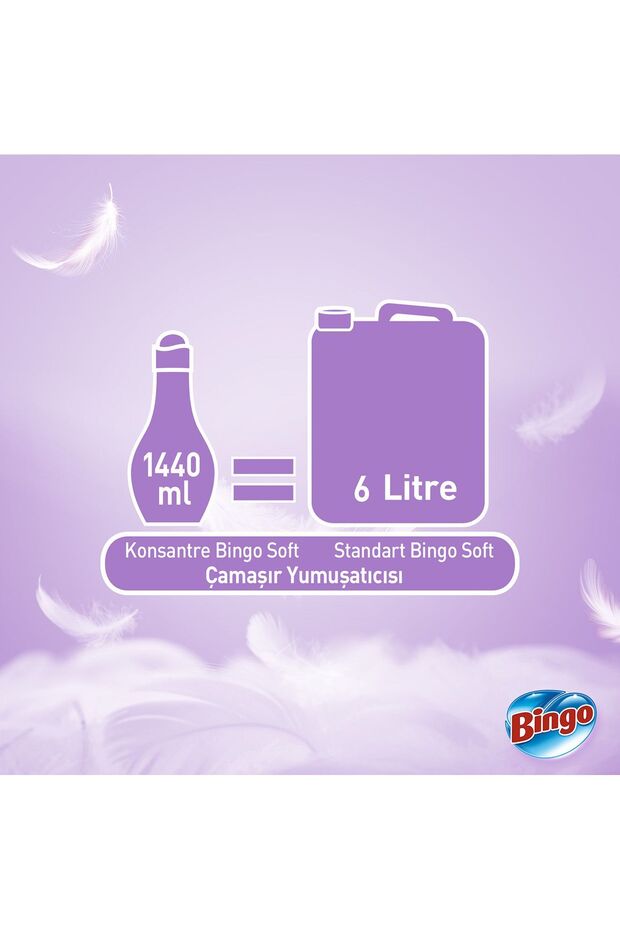 Soft Konsantre Yumuşatıcı 1440 Ml Sensitive x4 Adet - 6