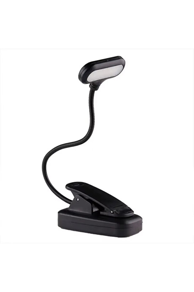 مصباح كتاب LED صغير محمول - مرن وقابل للتعديل لحماية العين وتوجيه الضوء، يعمل بالبطارية