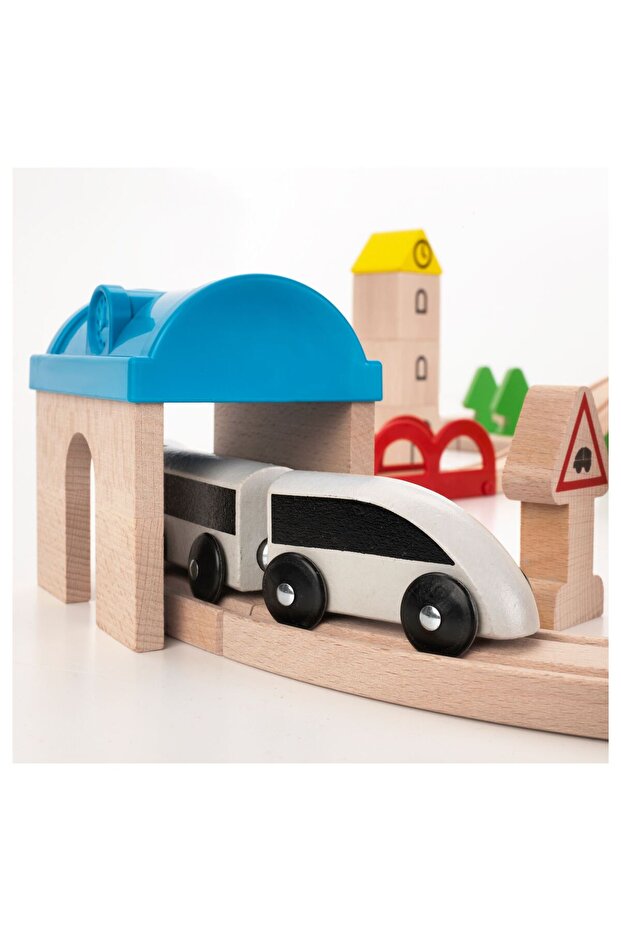 Train Set, Multicolor, 45 Pieces - 7