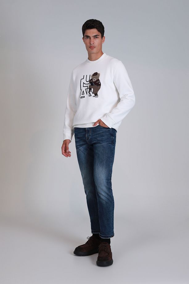 Bert Smart Jean Erkek Pantolon Slim Fit Mavi - 1