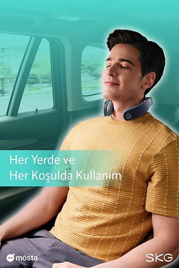 G7 Pro Fold Tens-ems Akıllı Boyun Masaj Aleti/robotu, Mobil App, Isı Terapisi-termoterapi - 7