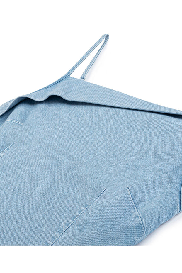 ASKILI JEAN ELBİSE - 3