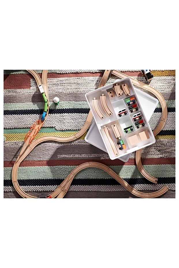 tren rayı, huş, 50 parça - 1