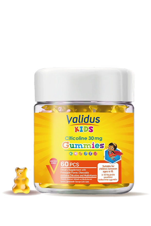 Kids (SİTİKOLİN) 60 Gummies - 1