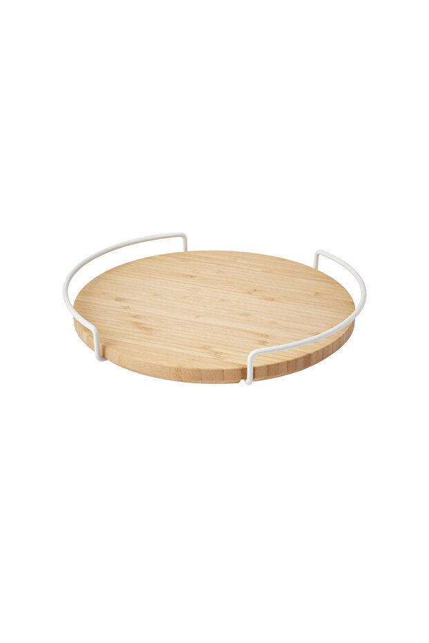 Aptıtlıg Bambu Dönen Servis Tepsisi 28 cm - 2